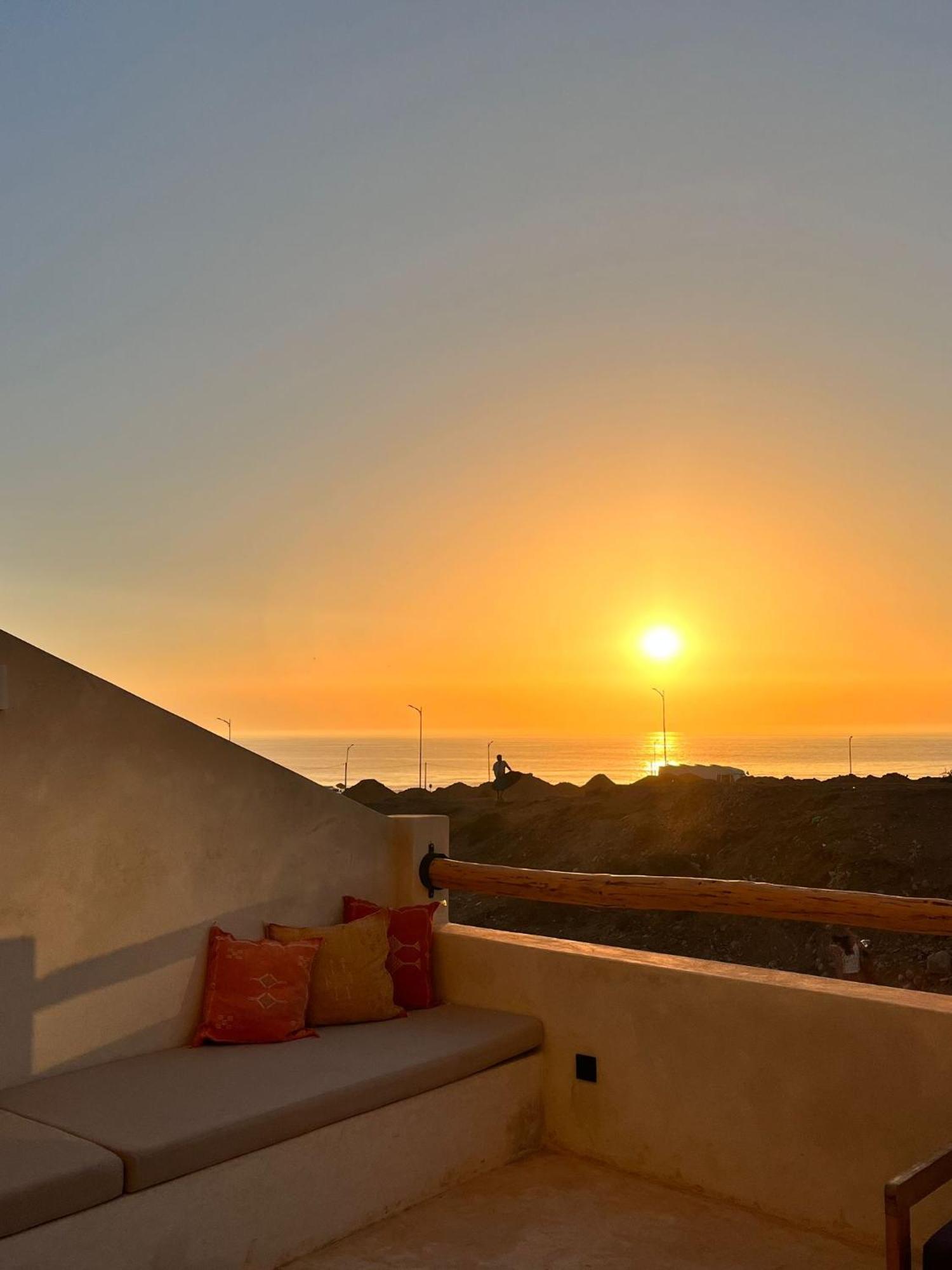 Loued Surf Lodge Имсуане Екстериор снимка