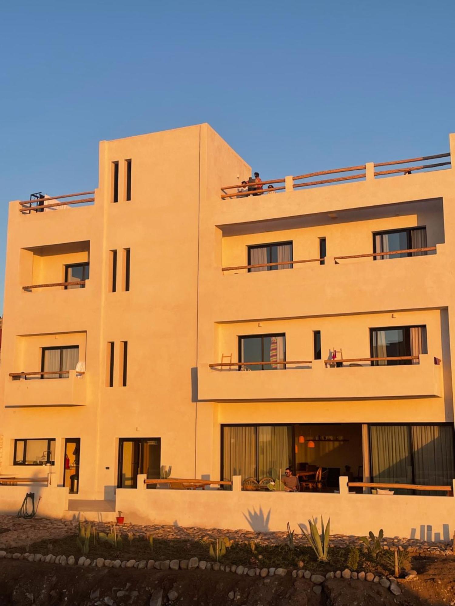 Loued Surf Lodge Имсуане Екстериор снимка